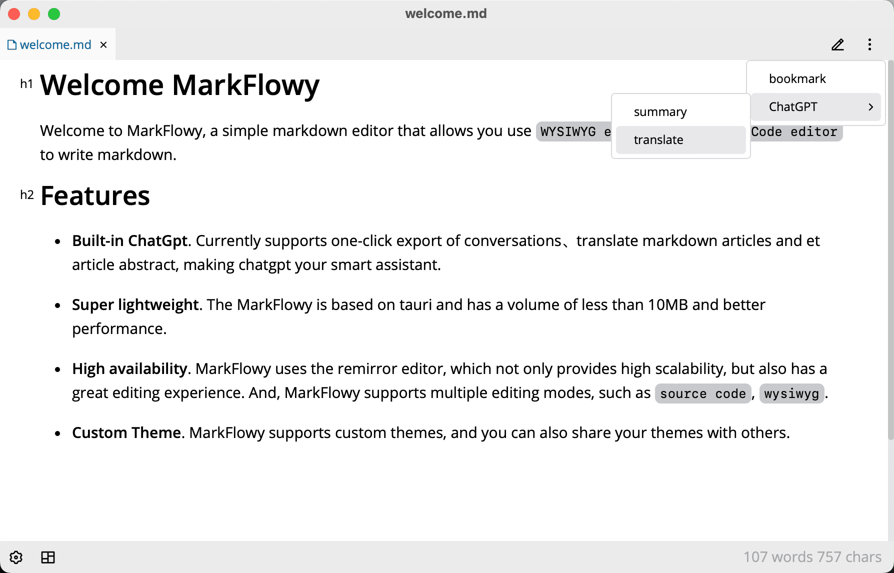 Markflowy